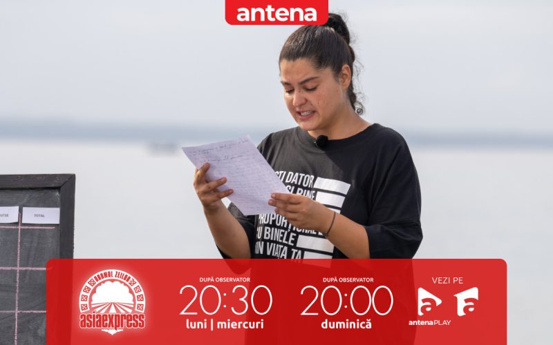 Asia Express, sezonul 7, din 6 noiembrie. Moment sensibil la citirea scrisorilor! Cât de tare s-a emoționat Ioana State